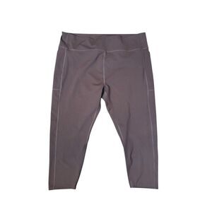 Girlfriend Collective Earth (brown) Compressive Pocket Legging Womens Sz 5XL Plu